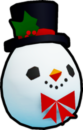 Snowman Egg