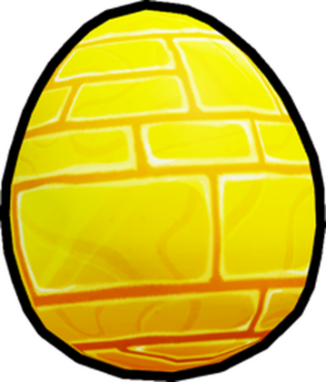Golden Brick Egg