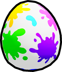 Colorful Spots Egg
